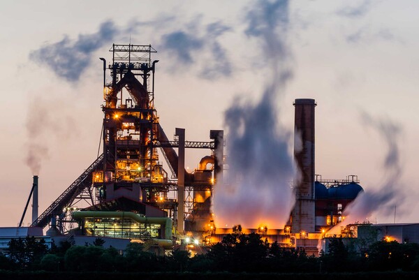 POSCO plant in Pohang, North Gyeongsang Province (Captured from POSCO website)