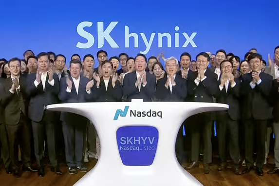 SK hynix ADR Premium Nears 40% After Inclusion in U.S. Semiconductor Indices